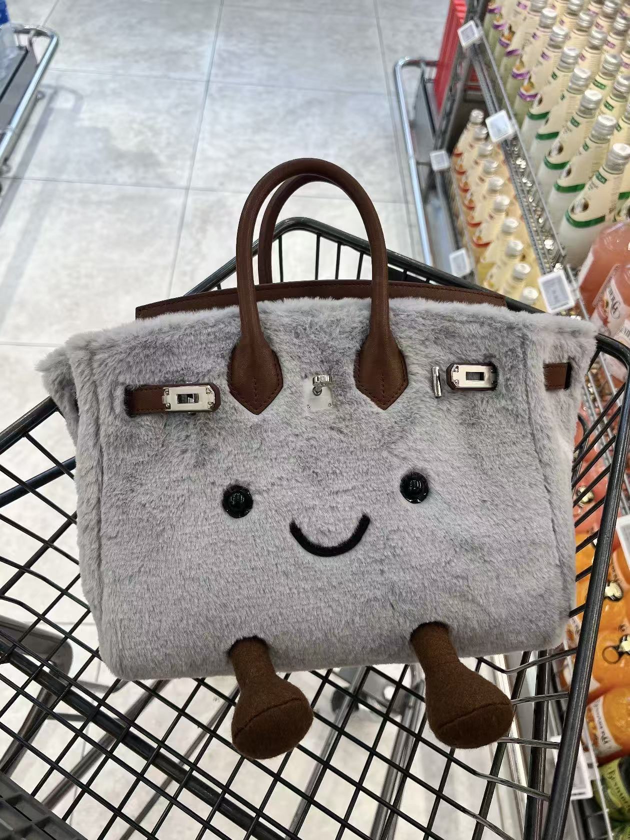 Jellycat Style Fluff Birkin Bag