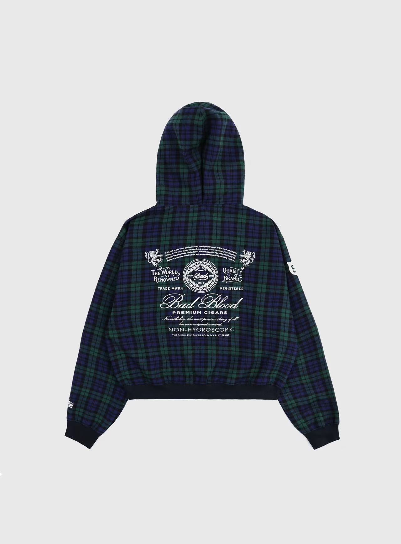 Classic Check Hooded Zip-Up
