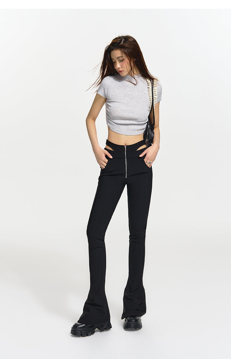 Flared Casual Horseshoe Pants- NAWs