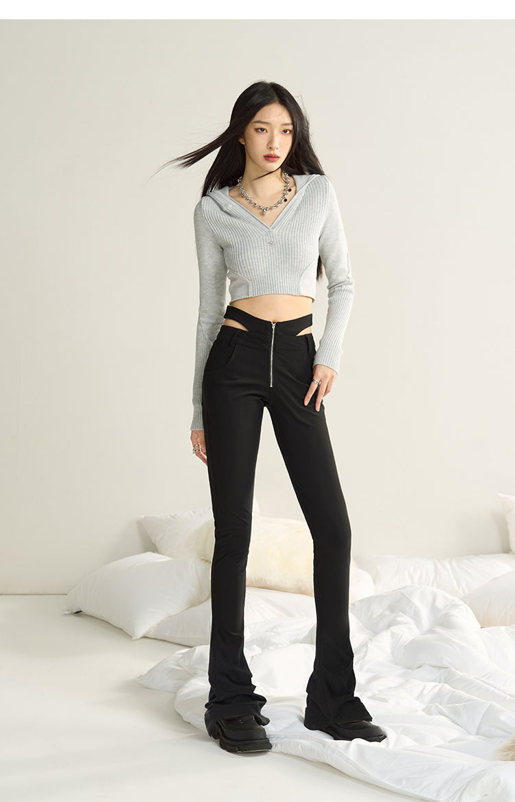 Flared Casual Horseshoe Pants- NAWs