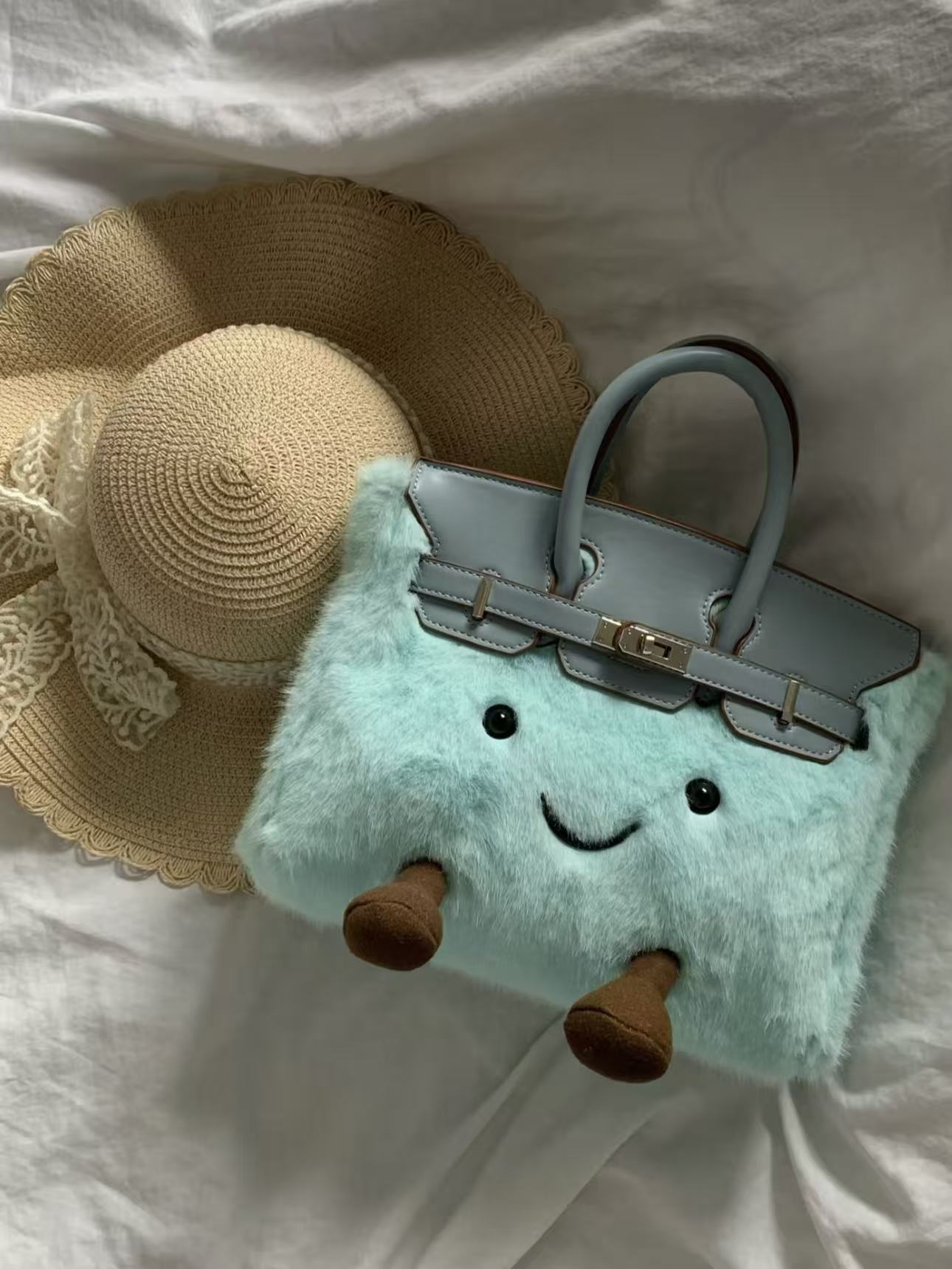 Jellycat Style Fluff Birkin Bag