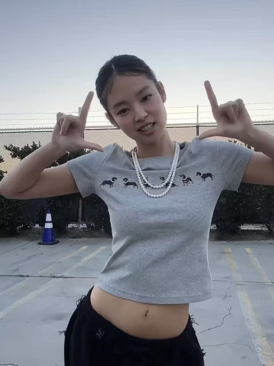 Dog Print Jersey T-shirt