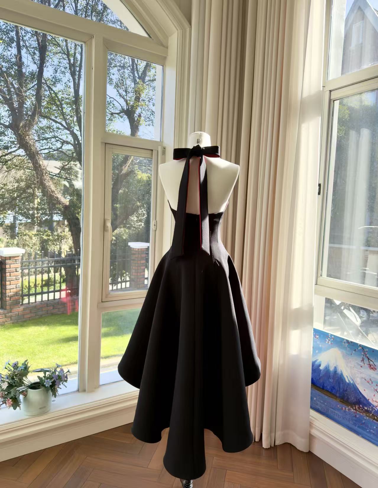 Red Mermaid Maxi Dress