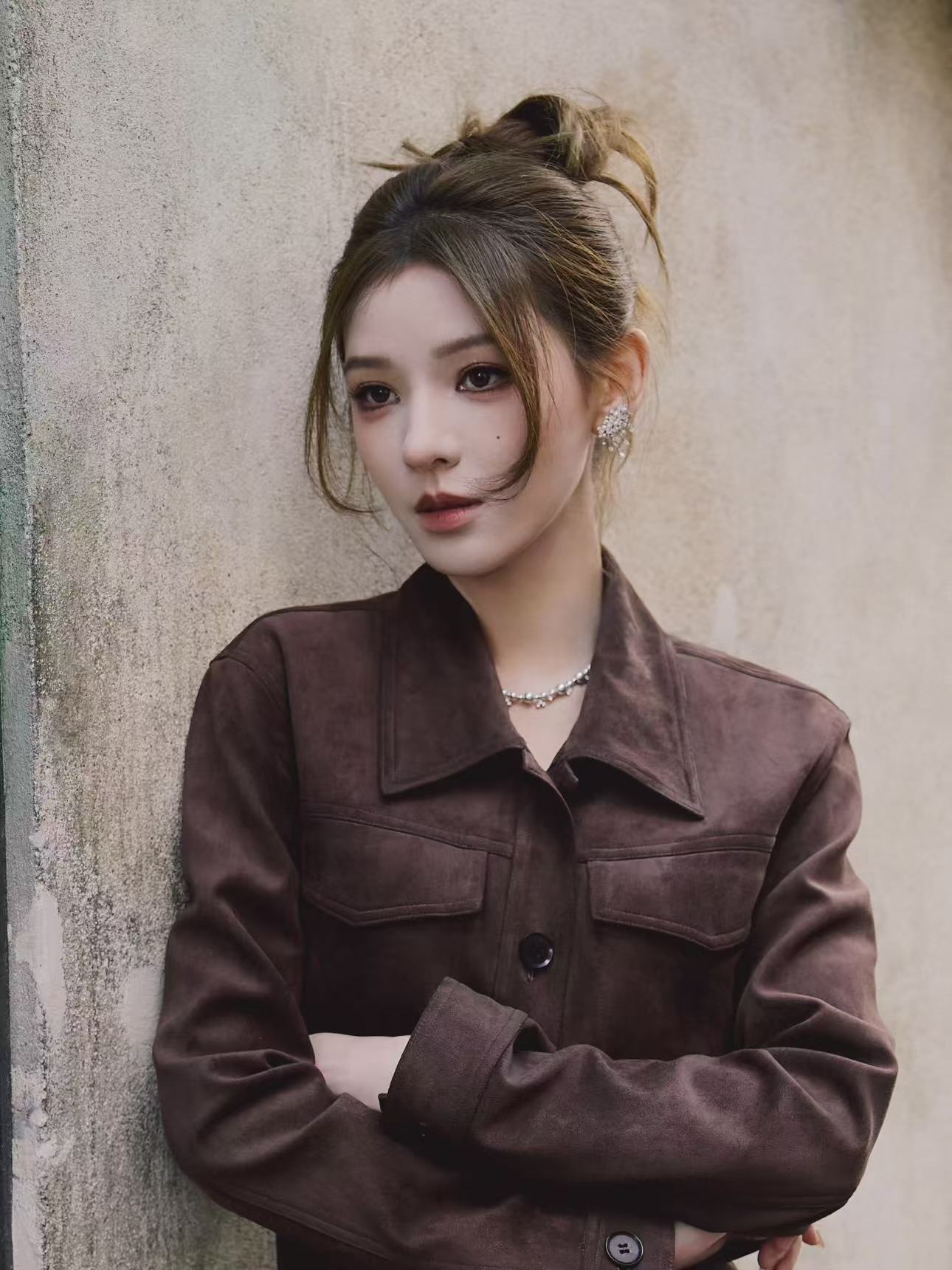 Hefang Sparkling Nebula Earrings (earrings/clip-on)