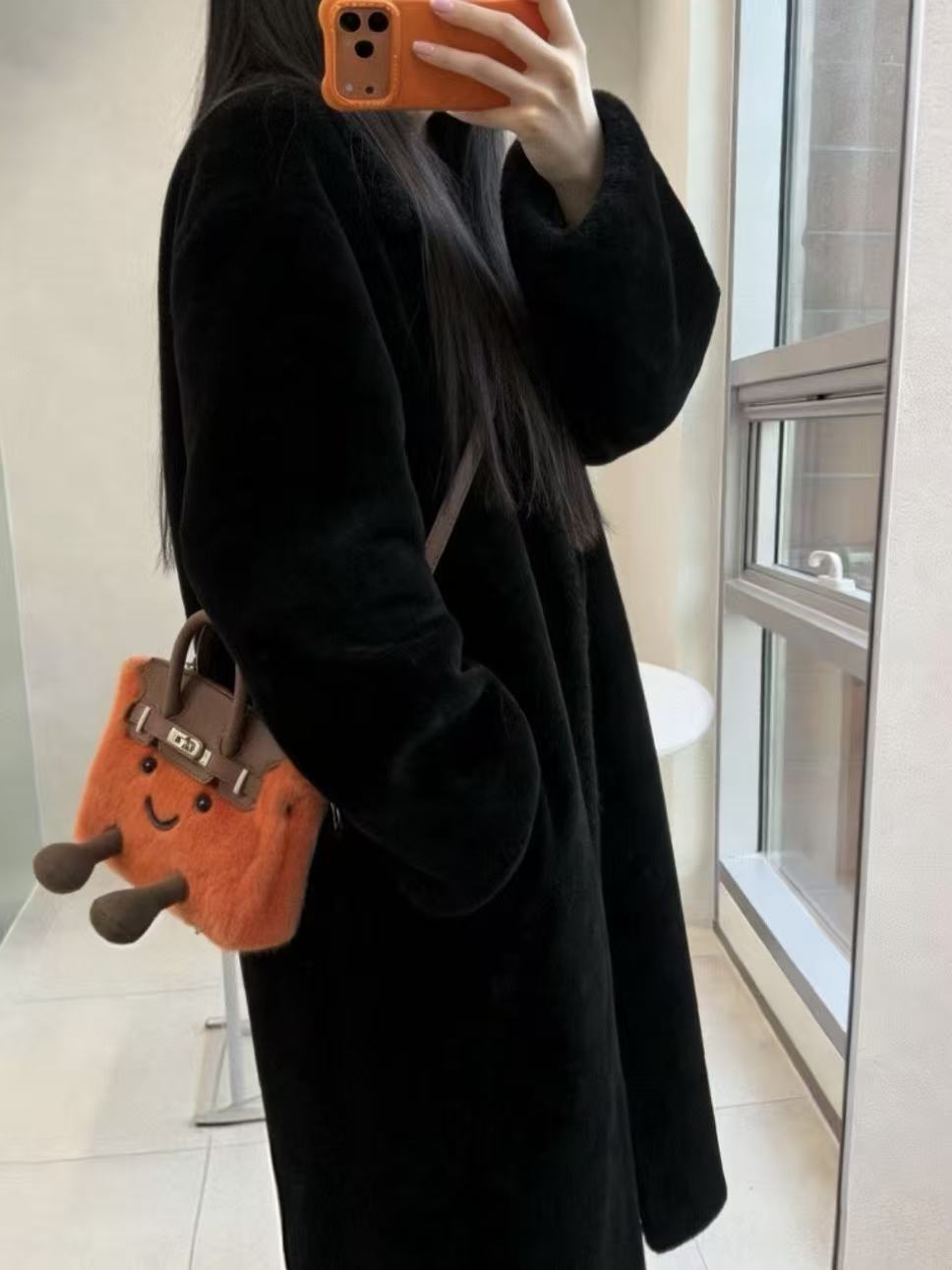 Jellykin Fluff Birkin Mini Bag