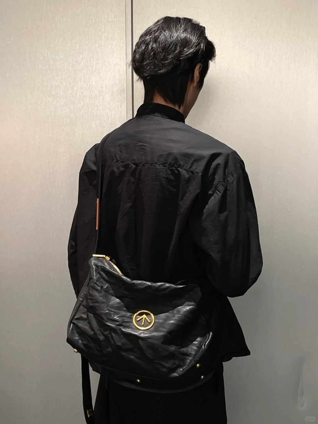 Black Stone Bag - Medium