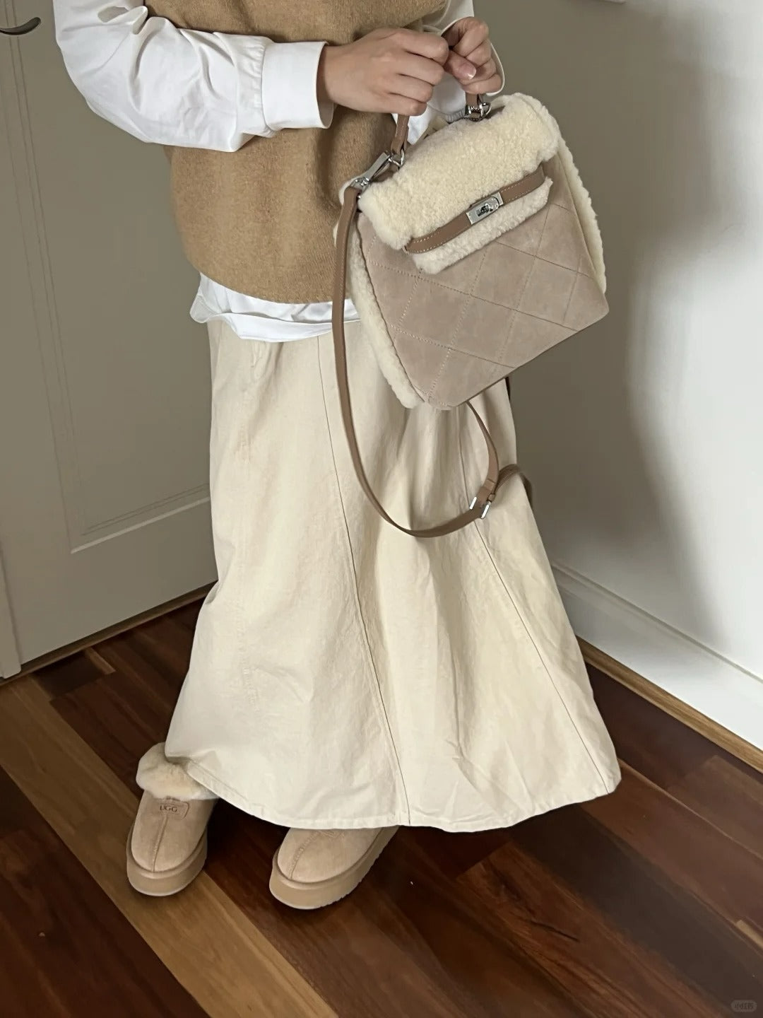 Ozwear Teddy Fleece Backpack