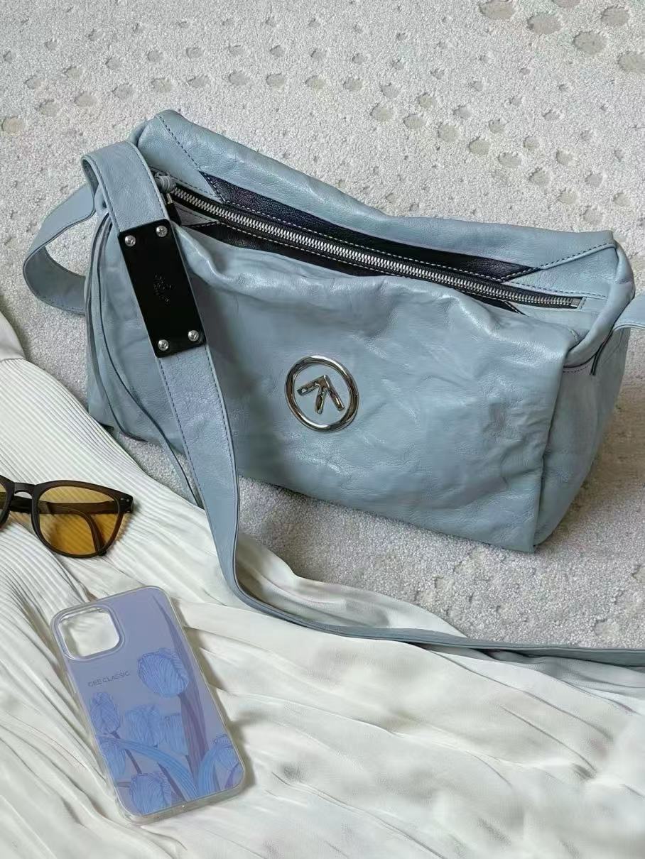 Blue Stone Bag - Medium