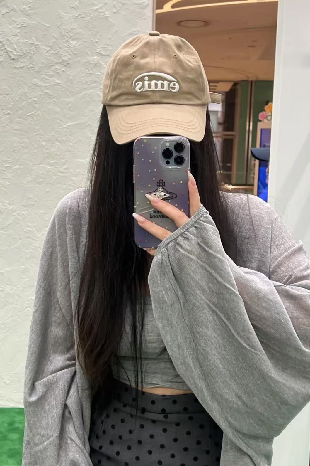 NEW LOGO EMIS CAP(RENEWAL)-BEIGE