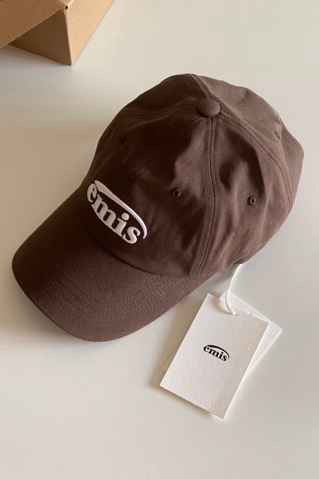 NEW LOGO EMIS CAP(RENEWAL)-BROWN