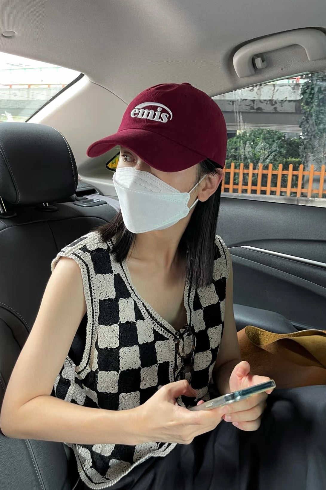 NEW LOGO EMIS CAP(RENEWAL)-BURGUNDY