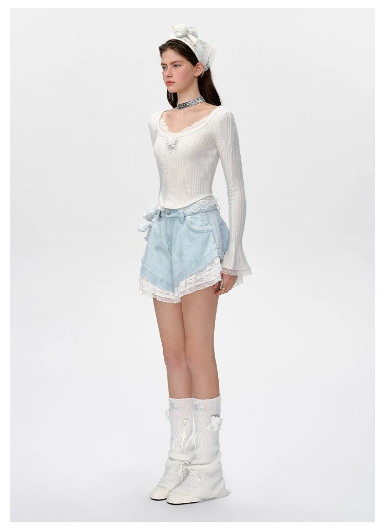 Bear Lacy Undertee