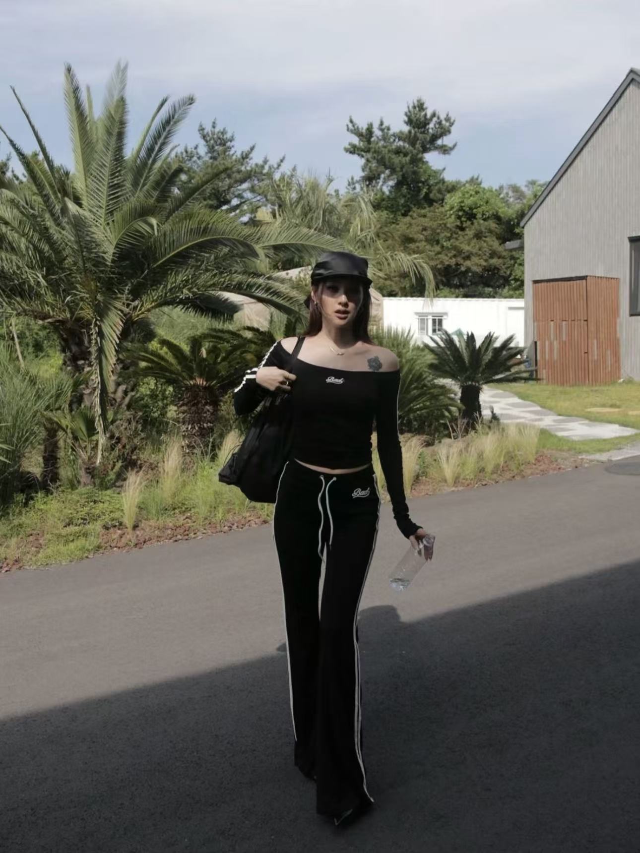 Barbara Boot Cut pants Black