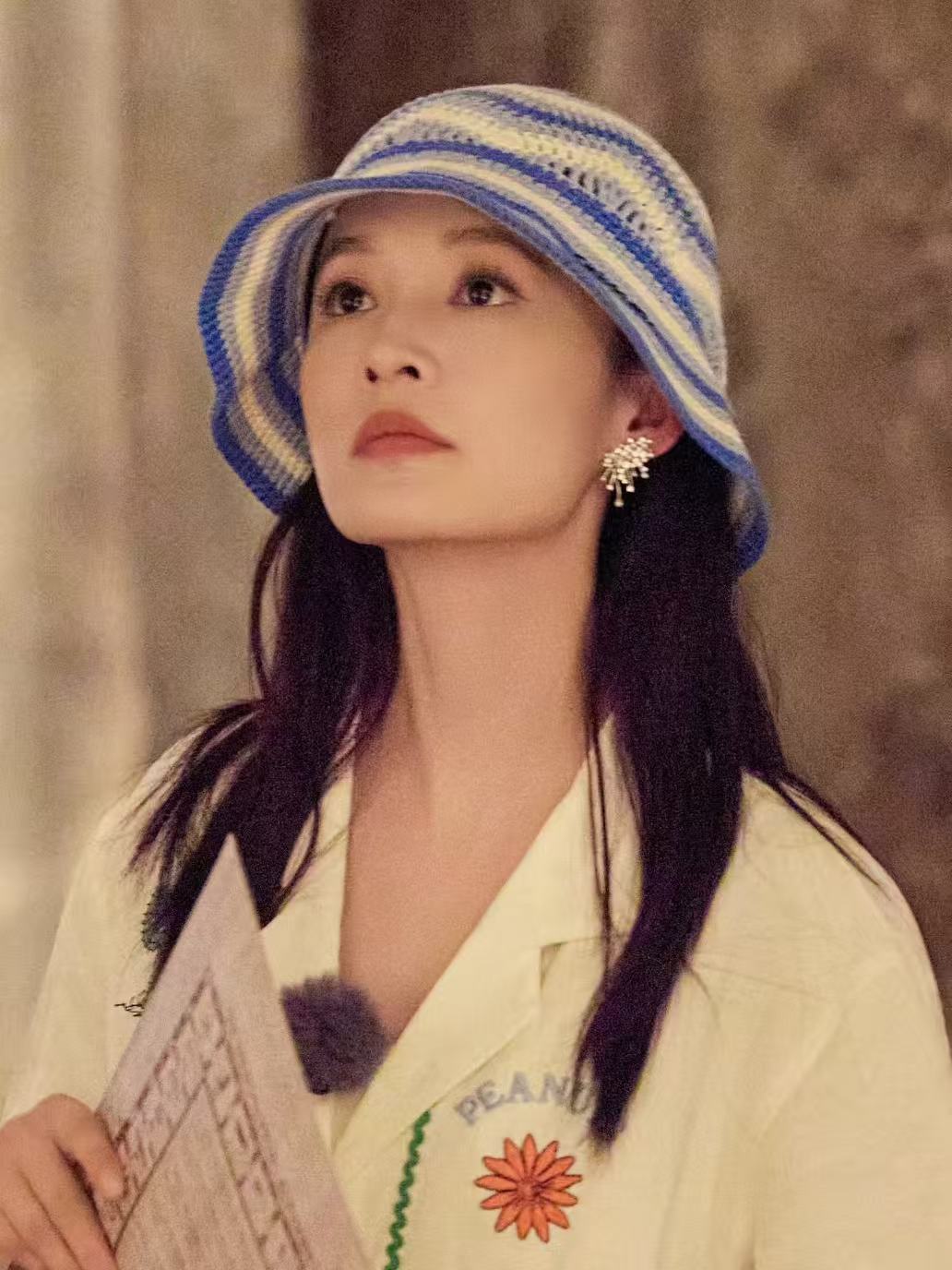 Hefang Sparkling Nebula Earrings (earrings/clip-on)