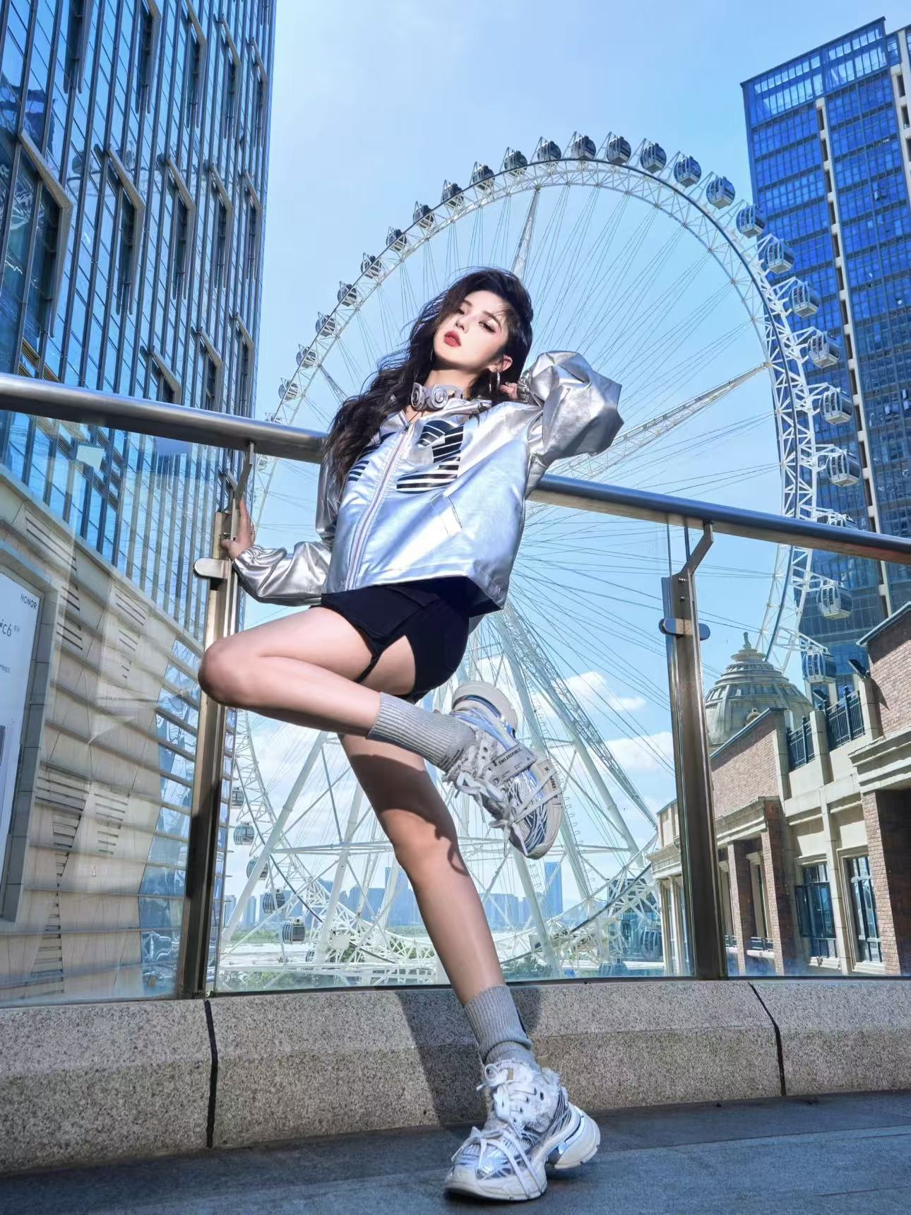 Skyline XXXS Silver Mesh Sneakers — Dirty Edition