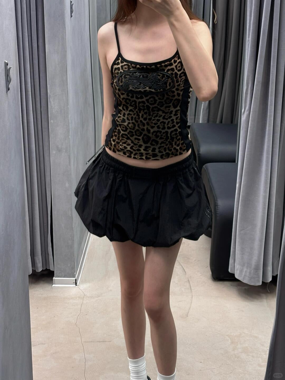 Mystic String Tank - Leopard