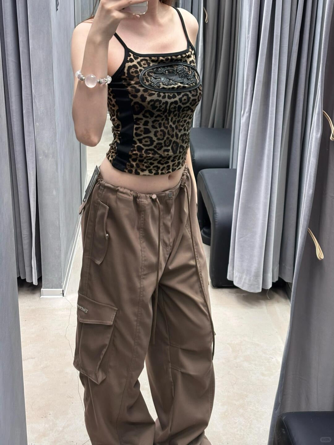 Mystic String Tank - Leopard