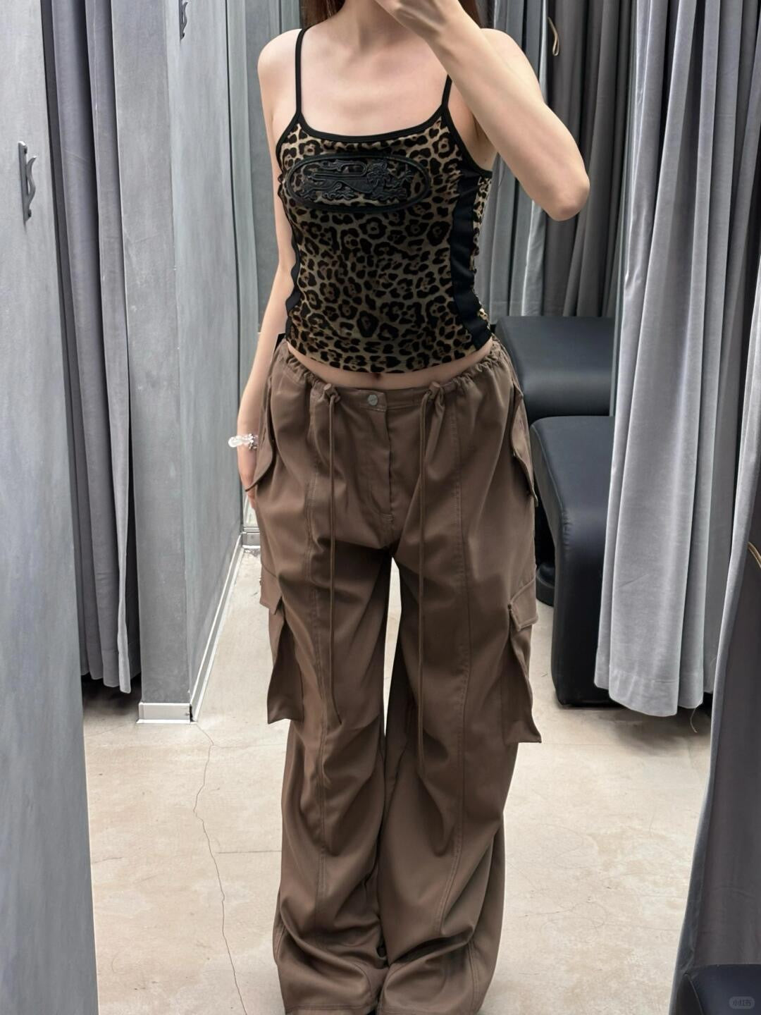 Mystic String Tank - Leopard