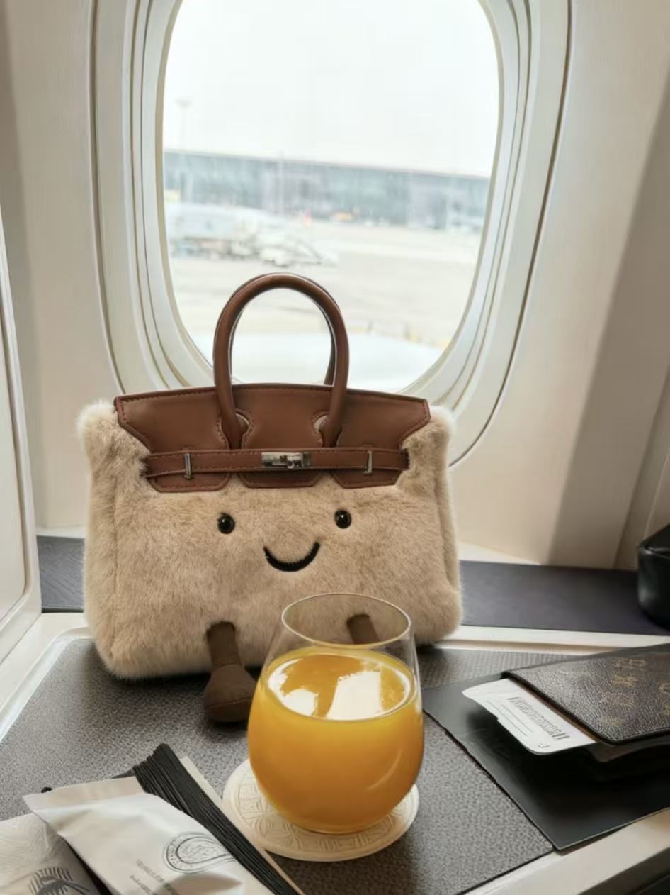 Jellycat Style Fluff Birkin Bag