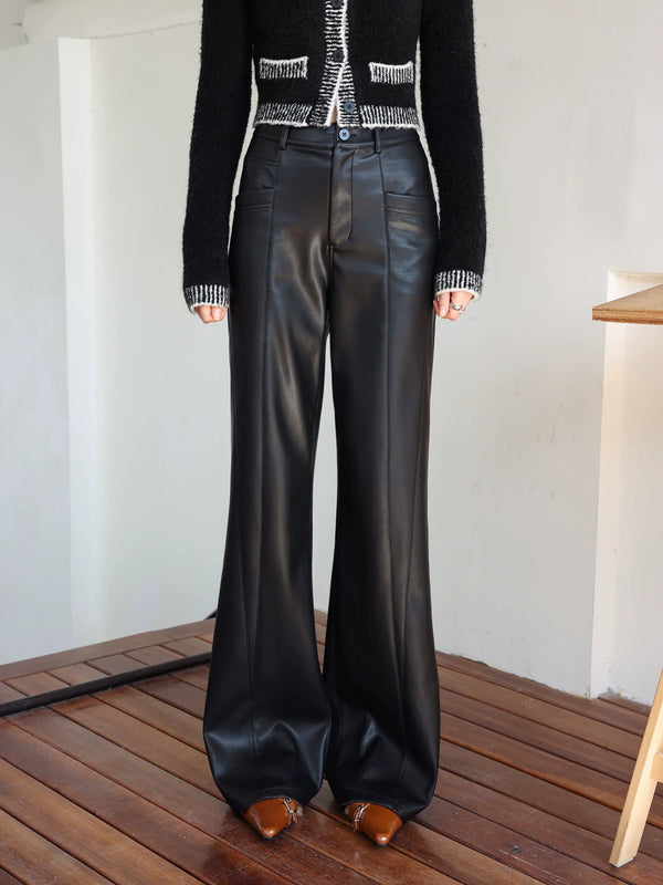 Black Leather Pants