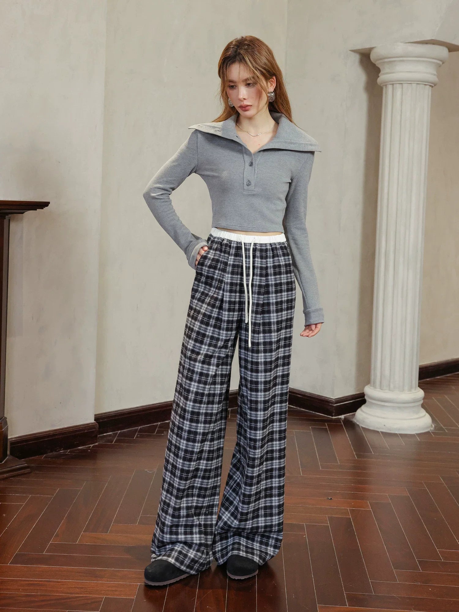 Straight-Leg Pants